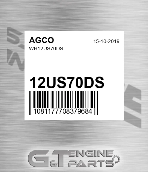 12US70DS Wh for AGCO