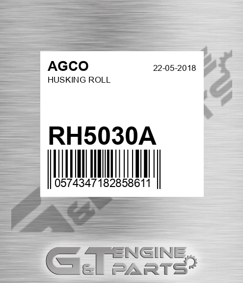 RH5030A AGCO Husking Roll