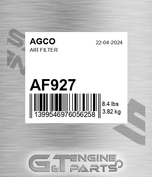 AF927 Air Filter