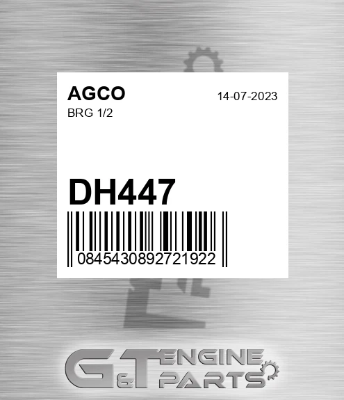 DH447 Brg 1/2