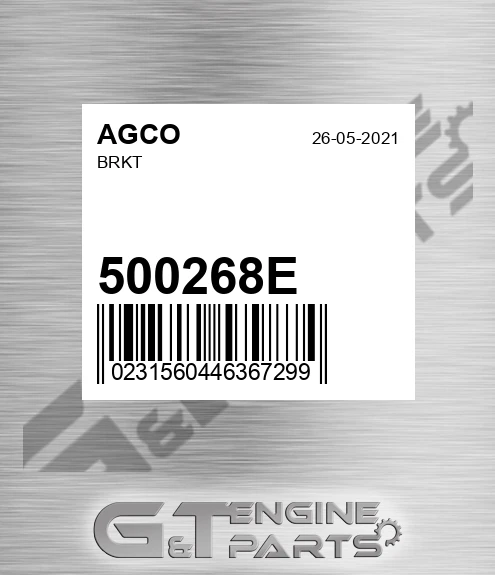 500268E Brkt for AGCO