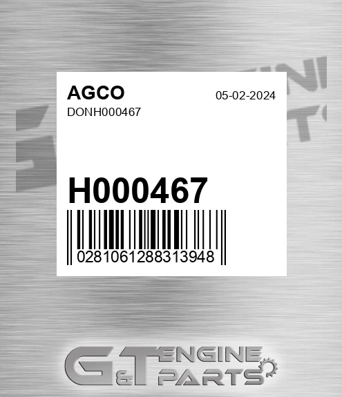 H000467 Don for AGCO