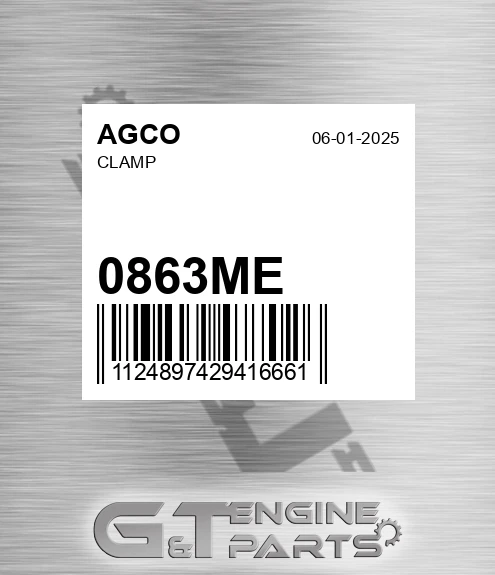 0863ME Clamp