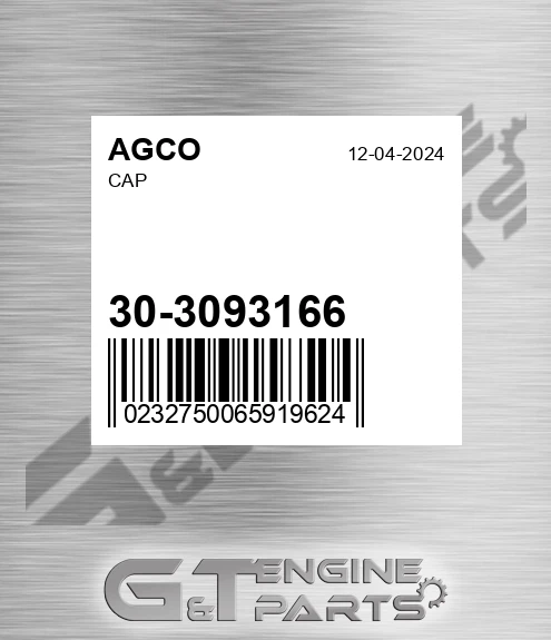 30-3093166 Cap for AGCO