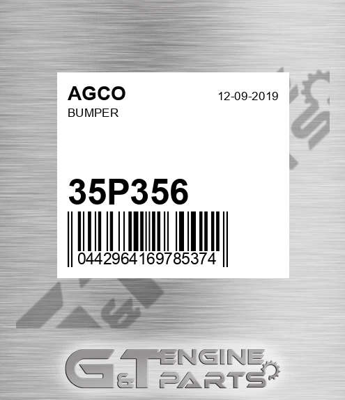 35P356 Bumper for AGCO