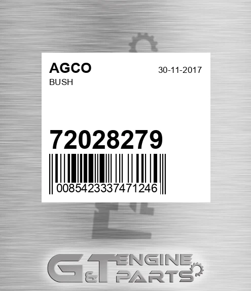 72028279 Bush for AGCO