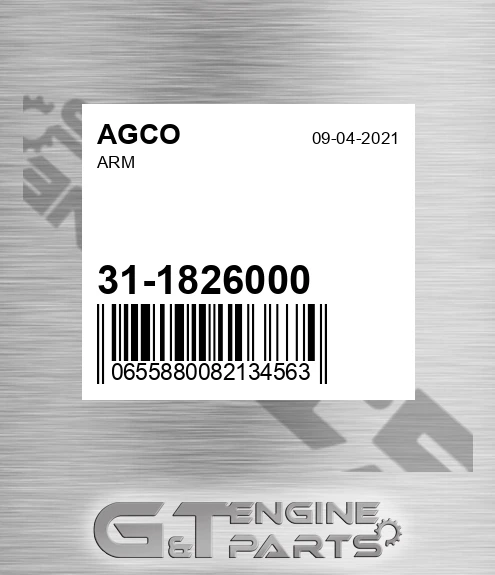 31-1826000 Arm for AGCO