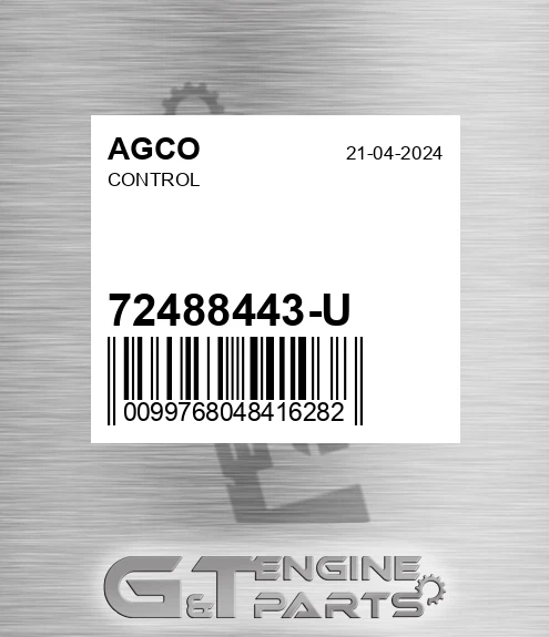 72488443-U Control for AGCO