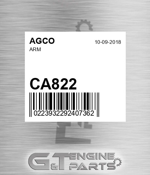 CA822 Arm