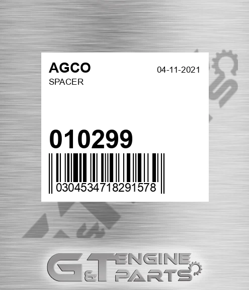 010299 Spacer