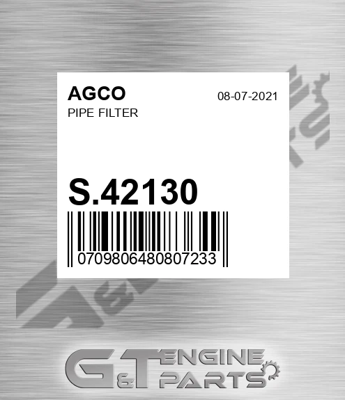 S.42130 Pipe Filter for AGCO