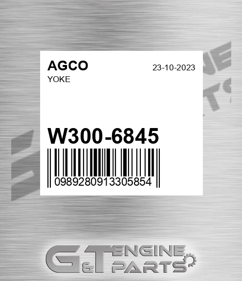 W300-6845 Yoke