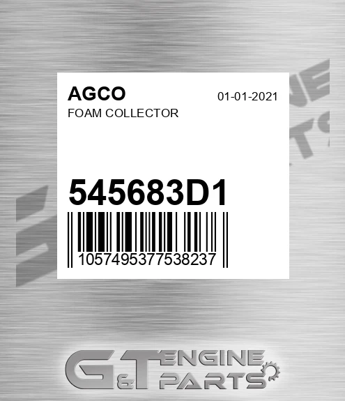 545683D1 Foam Collector