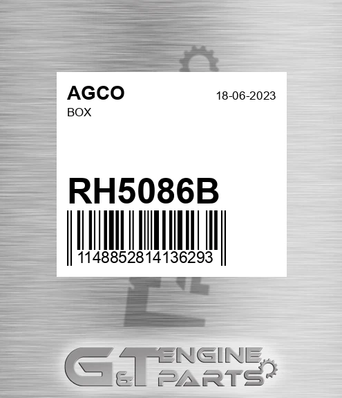 RH5086B AGCO Box