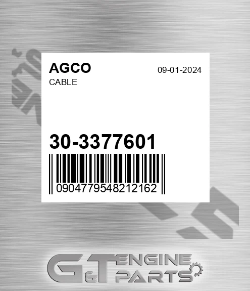 30-3377601 Cable for AGCO