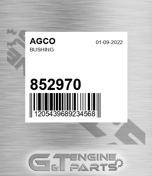 852970 Bushing for AGCO