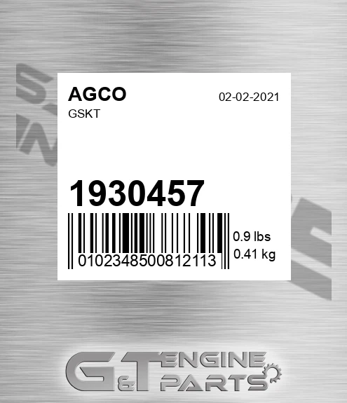 1930457 Gskt for AGCO
