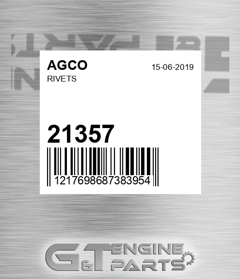 21357 AGCO Rivets