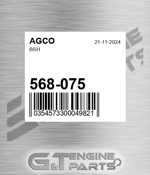 568-075 AGCO Bsh