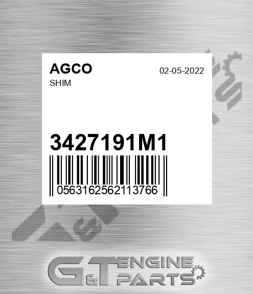3427191M1 Shim for AGCO
