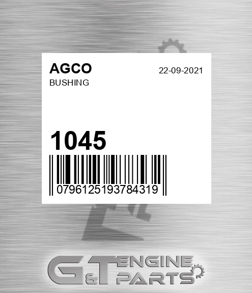 1045 Bushing for AGCO