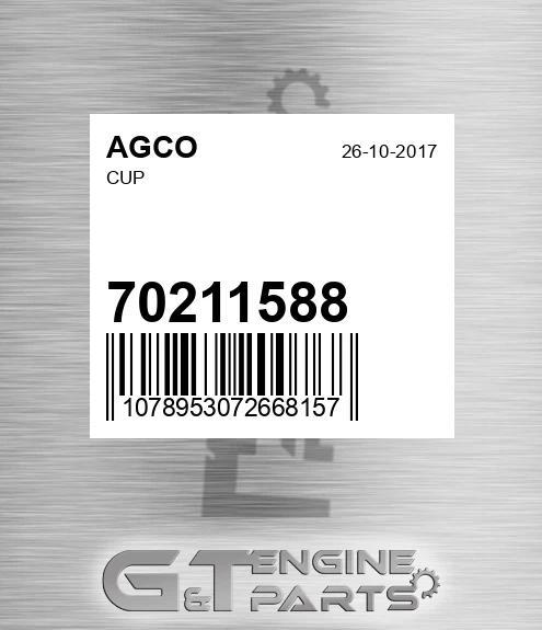 70211588 AGCO Cup