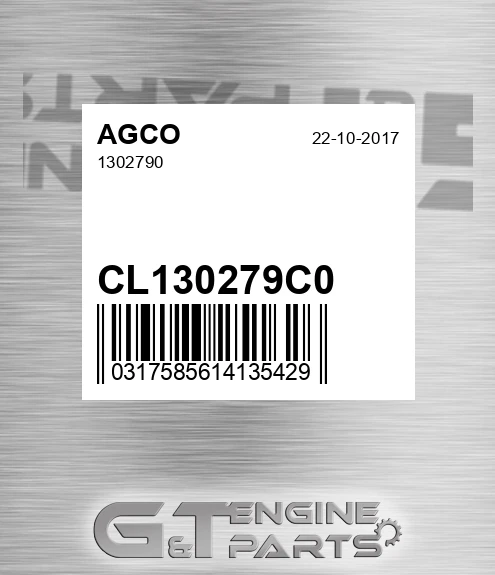 CL130279C0 AGCO 1302790