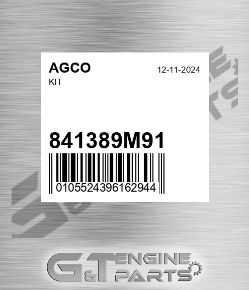 841389M91 Kit for AGCO