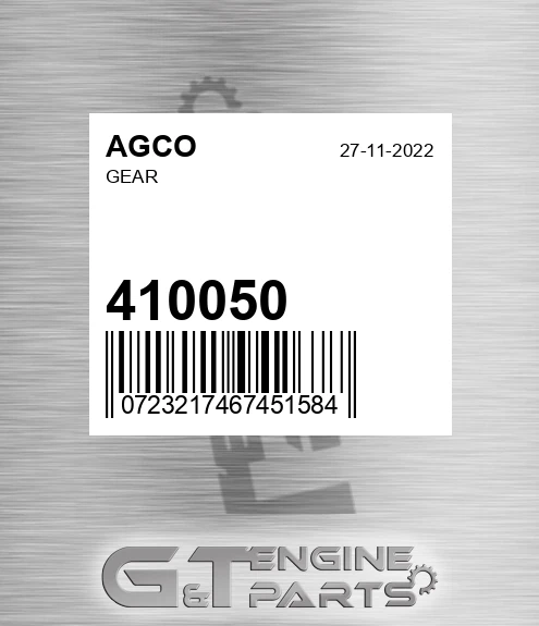 410050 Gear