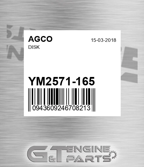 YM2571-165 Disk