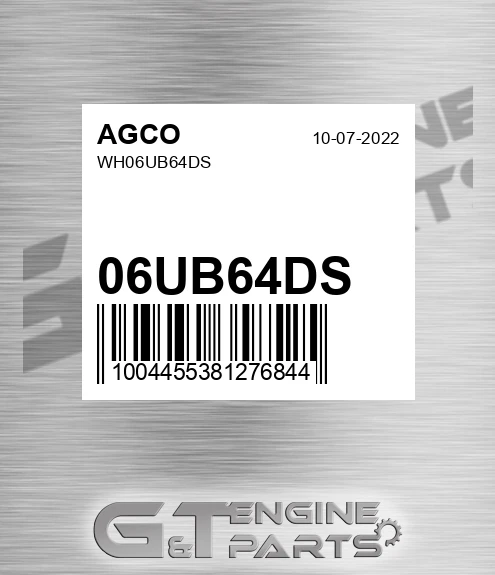 06UB64DS AGCO Wh