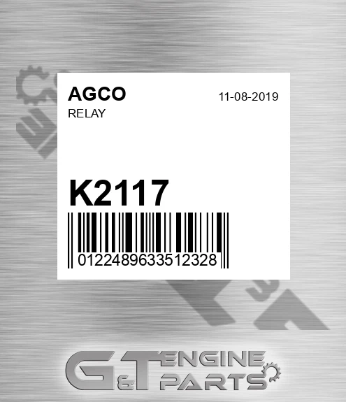 K2117 Relay