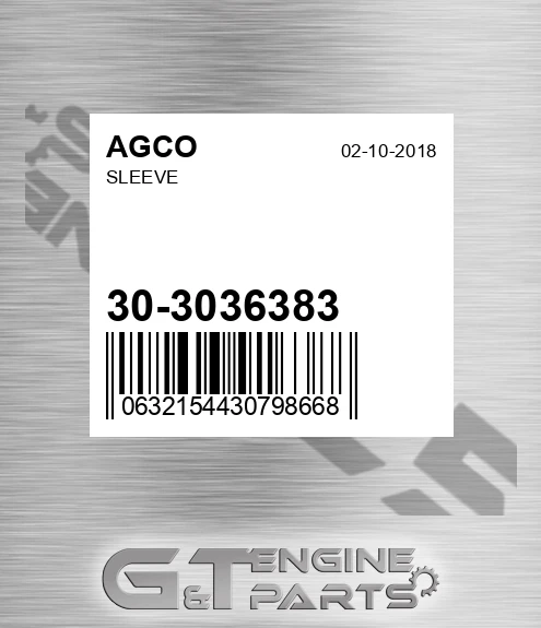 30-3036383 Sleeve for AGCO