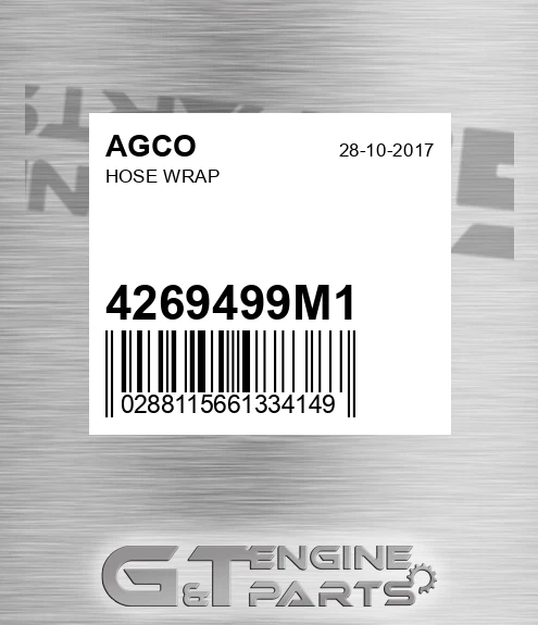 4269499M1 Hose Wrap for AGCO