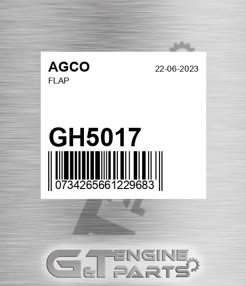 GH5017 AGCO Flap