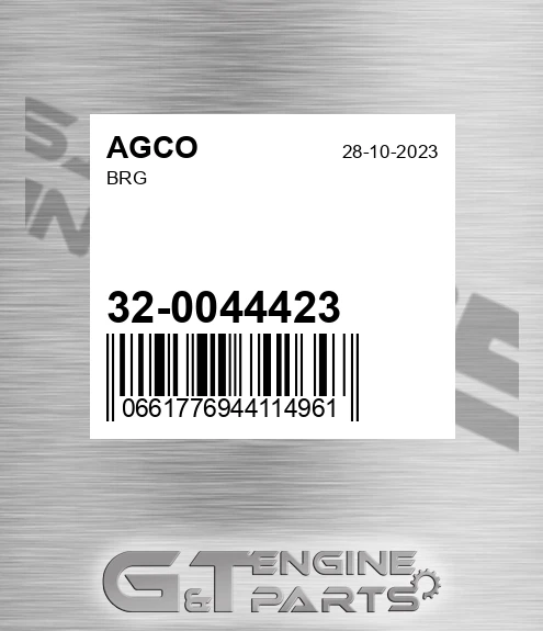 32-0044423 Brg for AGCO