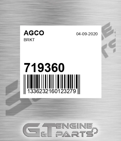 719360 AGCO Brkt