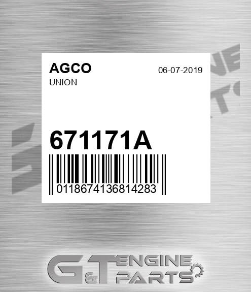 671171A AGCO Union