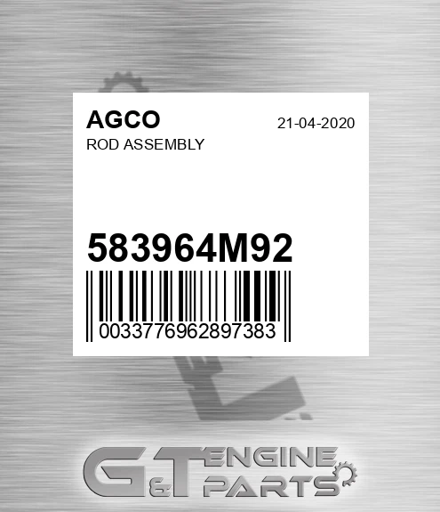 583964M92 Rod Assembly for AGCO