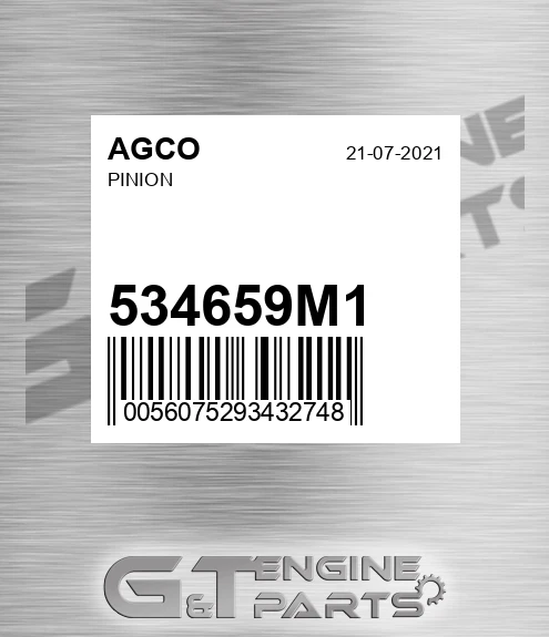 534659M1 Pinion for AGCO