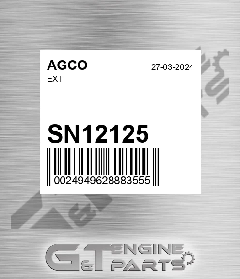 SN12125 AGCO Ext