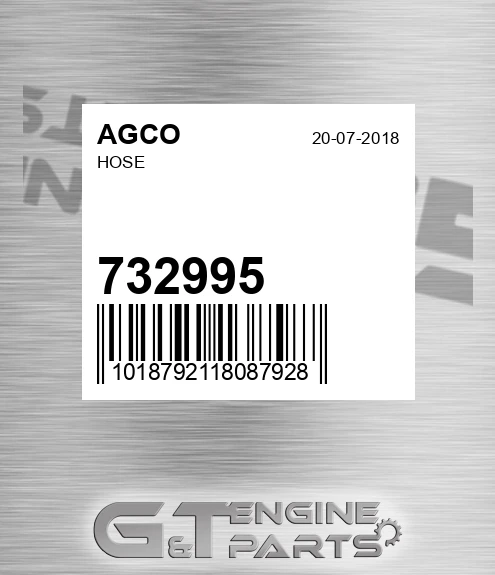 732995 Hose for AGCO
