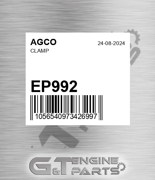 EP992 AGCO Clamp