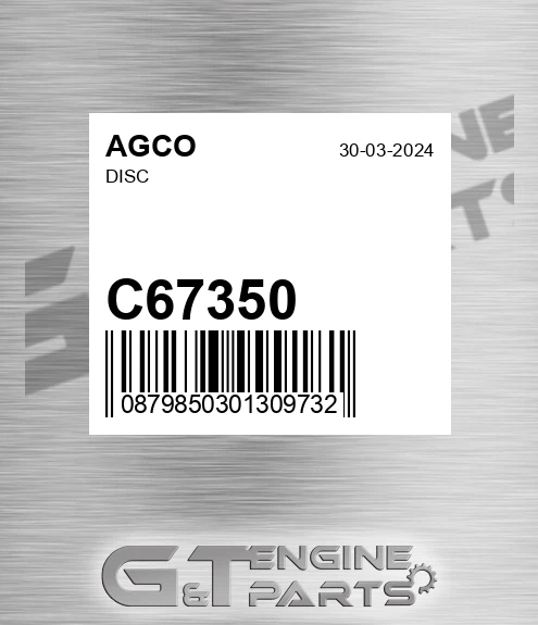 C67350 Disc