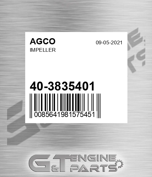 40-3835401 Impeller for AGCO