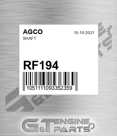 RF194 Shaft