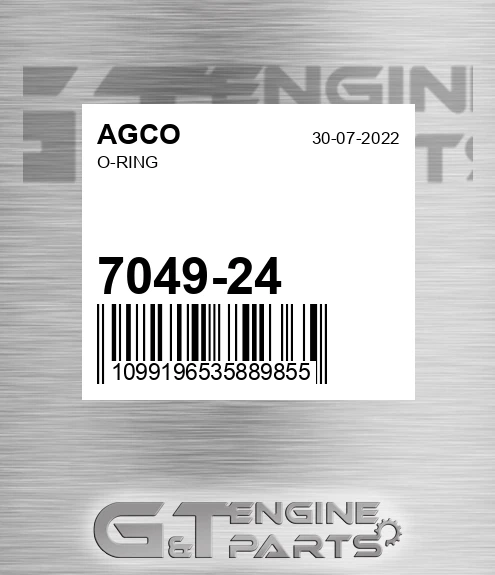 7049-24 O-ring for AGCO