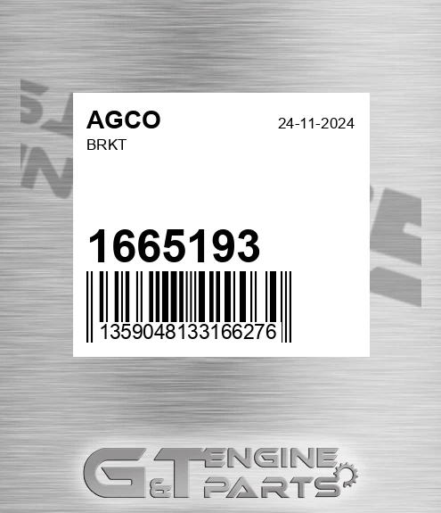 1665193 Brkt for AGCO