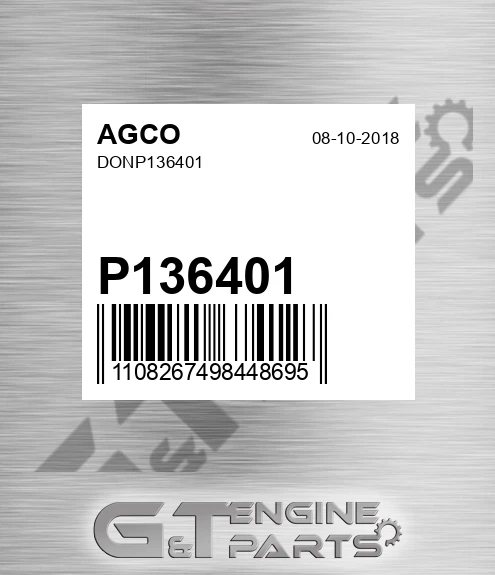 P136401 Don for AGCO
