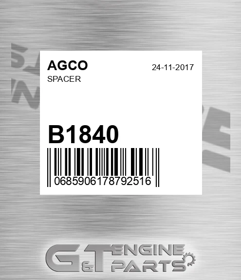 B1840 Spacer